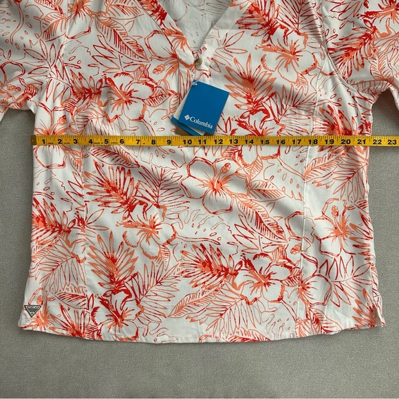 Columbia Women's PFG Salacia Harbor 3/4 Sleeve Shirt. XL. NWT - Picture 9 of 11